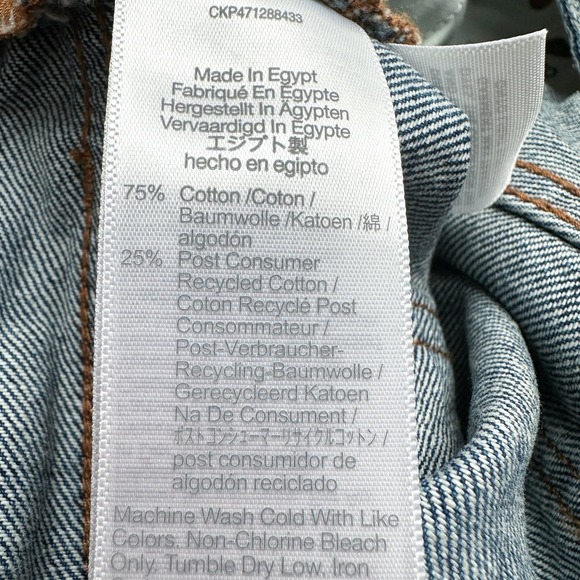 Madewell Relaxed Cut Off Mid-Rise Denim Shorts NWT Size 26 - Picture 11 of 11